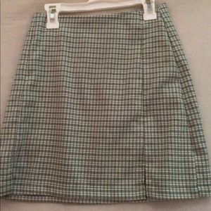 Brandy Melville checkered mini skirt